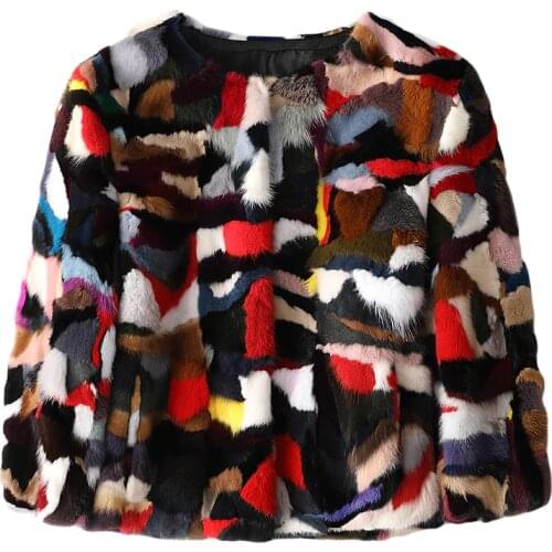 Mink Coats Women Natural Fur Coats Female Real Fur Coat Winter Genuine Mink Fur Jackets Ladies Warm Oversize Clothes