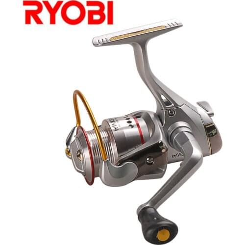 Original RYOBI 1000-8000 Spinning Fishing Reel 6+1BB 5.1:1/5.0:1 Spinning Wheel Saltwater Carp Fishing Reel Carretilha De Pesca