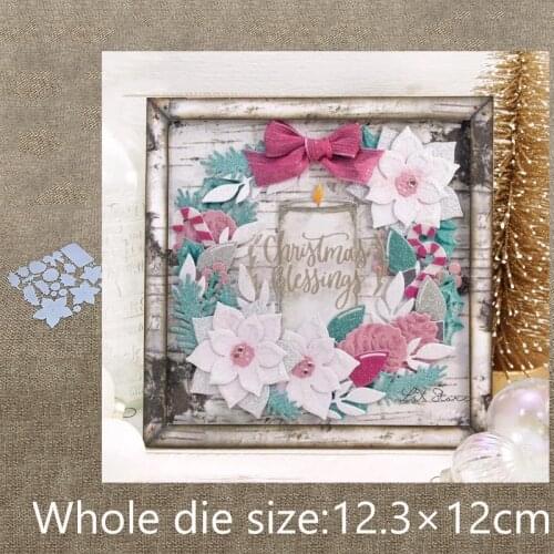 XLDesign Craft Metal Cutting Dies stencil mold flower leaves decoration scrapbook Album Paper Card Craft Embossing die cuts