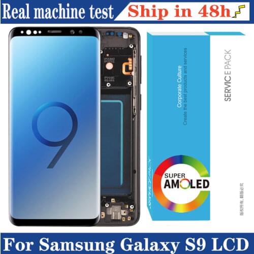 5.8“ Super Amoled Display LCD For SAMSUNG Galaxy S9 G960 G960F LCD Touch Screen Digitizer Assembly Repair Parts