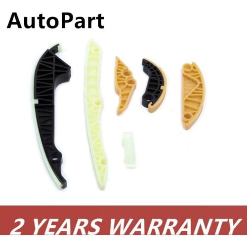 06H109509Q 06H 109 509 P 06H109469AH 6PCS Timing Chain Guide Raile Kit Repair Set For Audi A4 A6 VW Jetta Passat Skoda Seat 2.0T