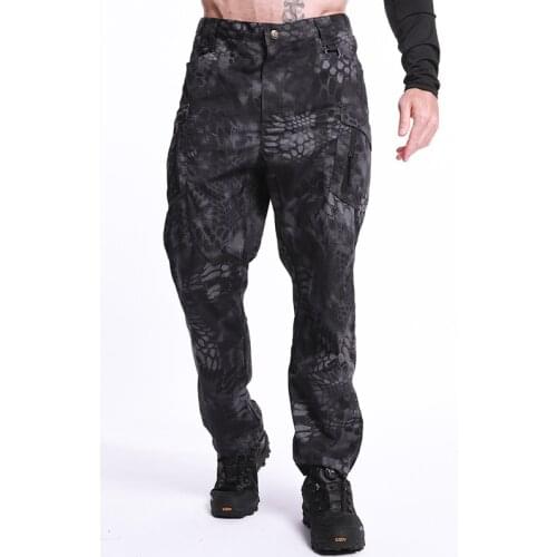 Thin section IX9 camouflage pants outdoor sports leisure summer combat pants men charge pants