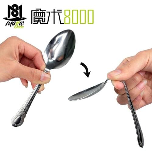 Bend Spoon Bending Magic Tricks Street Close Up Magic Tricks Family Kids Adult Magic Joke Toy