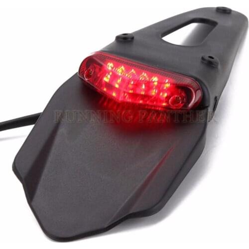 Motorcycle LED Tail Light&Rear Fender Stop Enduro taillight MX Trail Supermoto FOR KTM CR EXC WRF 250 400 426 450