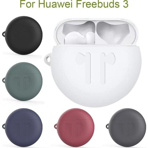 TPU Soft Silicone Case For Huawei Freebuds 3 Wireless Headphones Earphone Cases For Freebuds 3 Free buds 3 Charging Case cover
