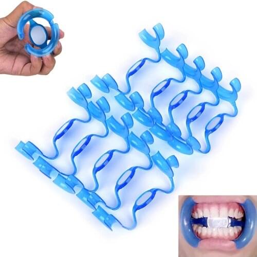 20 Pieces 10Pcs M Type Mouth Opener Cheek Retractor Teeth Whitening Dental Supplies Tools Dentist Material Dentistry Instruments