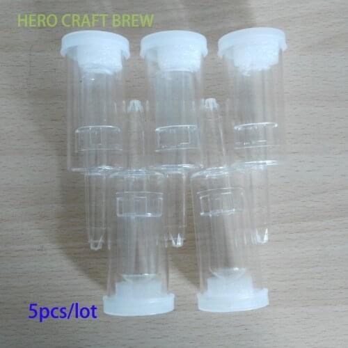 5-PACK Brouwen AIRLOCK For Home Brew Carboy Ferment Bucket Air Lock For Beer Wine Moonshine Making Air Lock High Quality