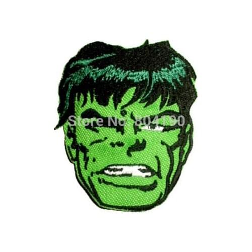 Incredible Face The Incredible David Banner Embroidered Movie Iron On Patch emblem