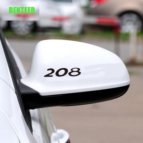 Car windows sticker for Peugeot 206 208 307 308 2008 3008 106 108 306 206 208