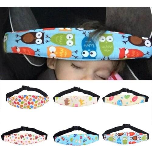 Baby Head Support Pram Stroller Infants Safety Seat Fastening Belt Adjustable Playpens And Sleep Positioner For Baby