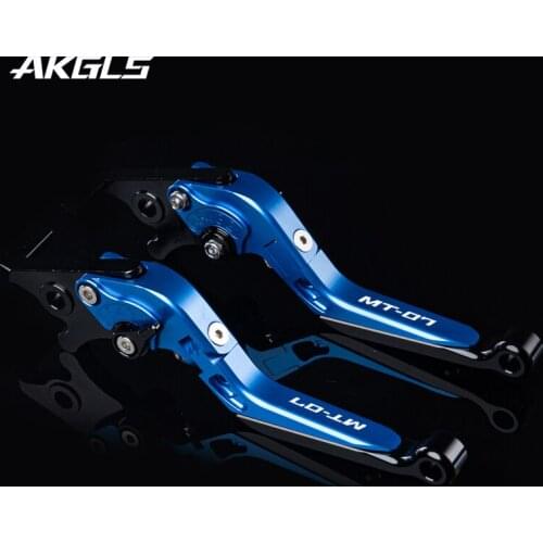 Yamaha MT-07 MT07 FZ07 2014-2021 Motorcycle rider handle accessories adjustable folding retractable clutch handle brake pull rod