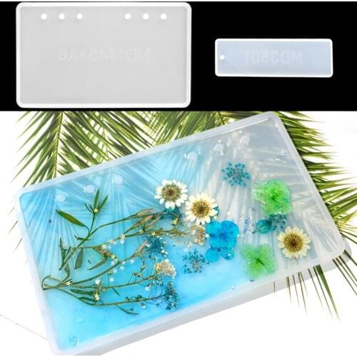 TC180 Bookmark Silicone Mold Resin Charms Bricolage Silicone Molds For Resin Art