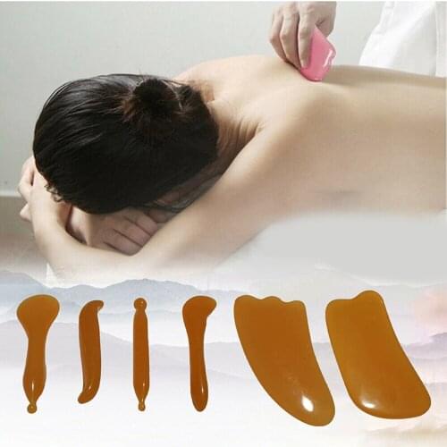 Gua Sha Scraper Massager Tools For Face Neck Back Body Acupuncture Gouache Scraper Jade Guasha Stone Board Natural