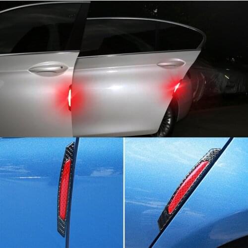 Door Edge Guards Car Door Protection Reflective Strip For Peugeot 307 206 308 407 207 3008 406 208 508 301 2008 408 5008