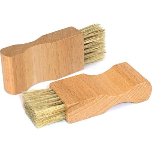 1pc portable shoe brush oil polish tool Bristle shoe brush Mini Brush