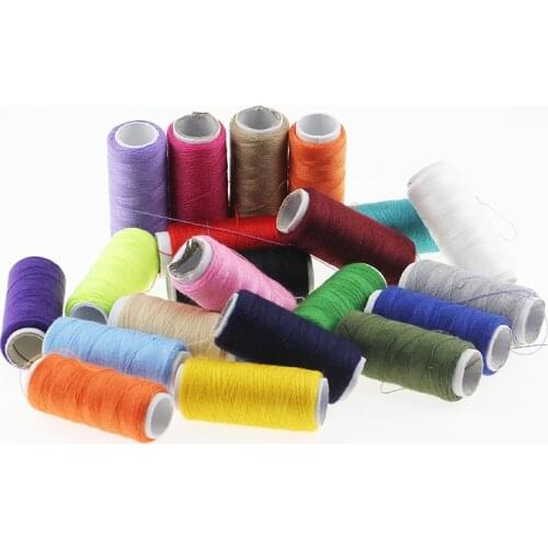 10pcs colorful Embroidery Polyester high tenacity Strong Sewing Thread