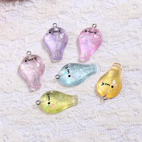 20pcs music note charms resin charms necklace pendant keychain charms for DIY decoration