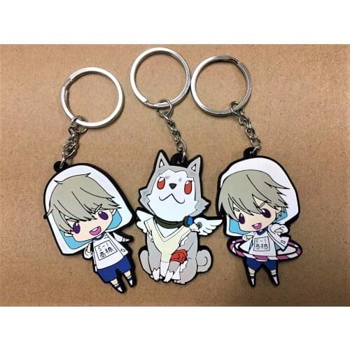 2018 New arrival Japanese anime figure PERSONA rubber Silicone sweet smell mobile phone charms/keychain for gilrl/boy