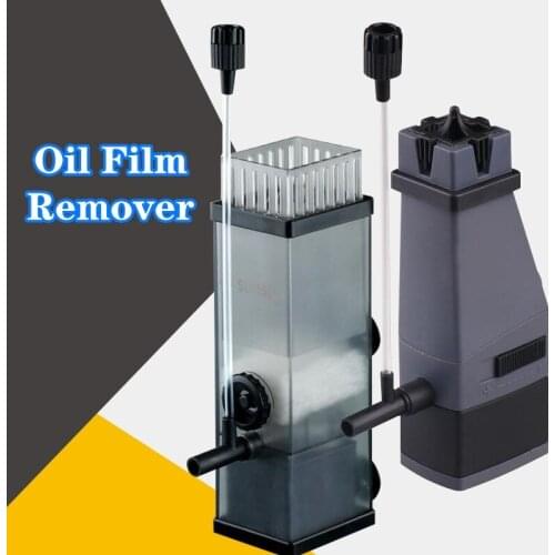 Aquarium Oil Film Remover Surface Protein Skimmer Filter for Fish Tank Filter Oil Slick Pump