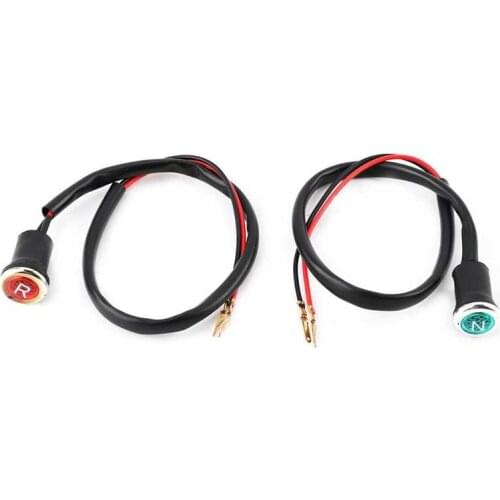 Motorcycle Red Green Neutral Indicator Light Reverse and Neutral Gear Shifter Indicator Light