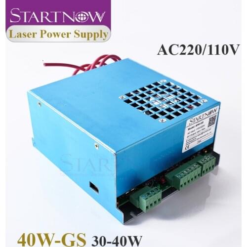 Startnow 40W-GS Laser Power Supply 40W PUS MYJG-40 25W 30W Watt For DIY 4060 CO2 Laser Tube Carving Cutter Machine Spare Parts
