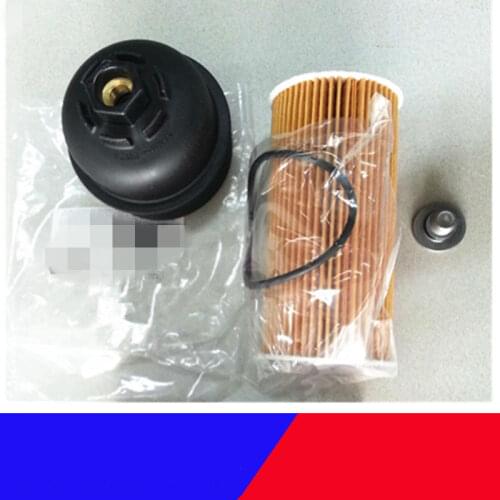 263152F001 Oil Filter Cap Complete & Oil Filter for hyundai Santa fe Tucson IX35 for kia Sorento Sportage 2.0 2.2 263202F001