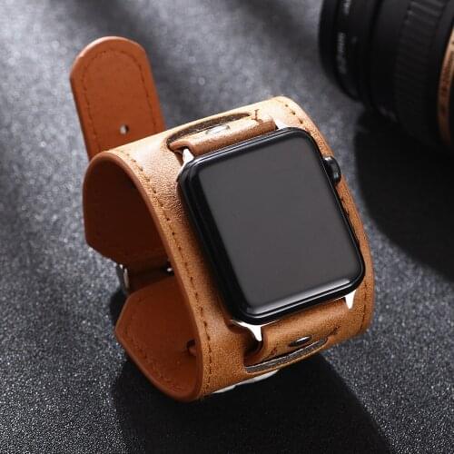 2020 New Unisex Vintage Leather Alloy Strap Smart Watch Wristband Bracelets Casual/Sporty Accessories