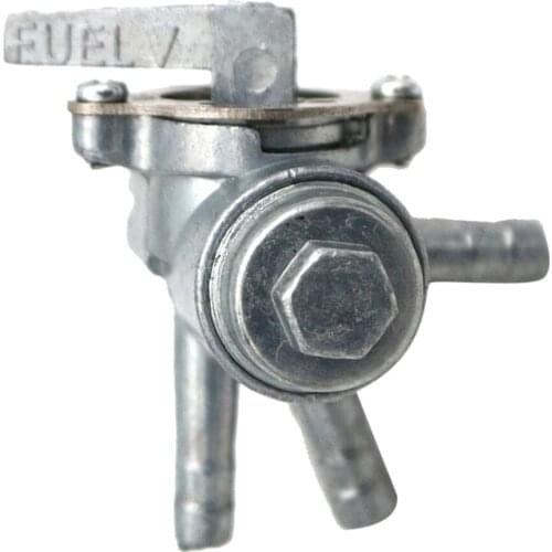 Solid 3-Way Petcock Fuel Tank Shut Off Valve for ATV Motorcycle Dirt Bike premium aluminum for durable use
