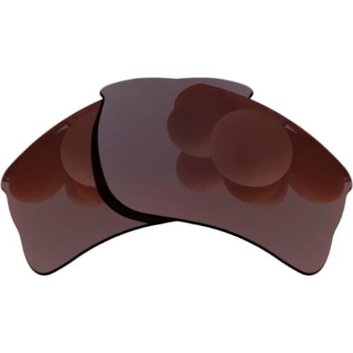 Polarized Sunglasses Replacement Lenses for-Quarter jacket Frame - Brown