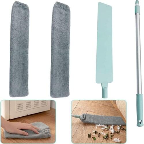 Long Handle Bedside Dust Brush Cleaner Retractable Gap Dust Cleaning Artifact Tools Bed Bottom Gap Cleaning Brush