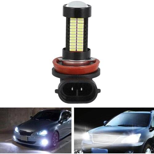 Led Car Fog Lamp H11 Bulbs Fog Light Chips Running 12V Driving Light Bulb New Headlight Vchicles Front Lamp Accessories R1K5