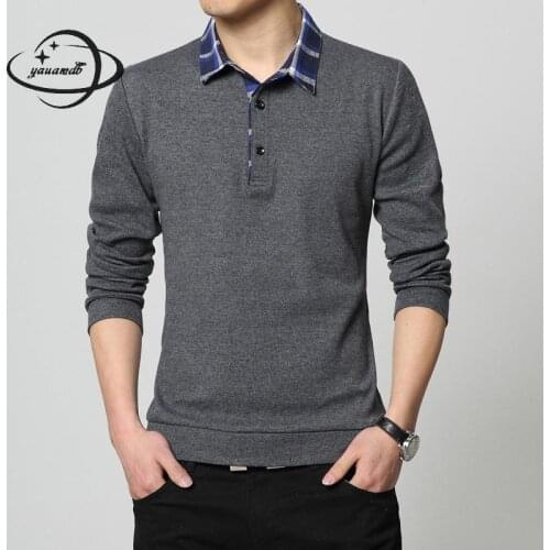 Мужские поло с длинным рукавом YAUAMDB China At AliExpress