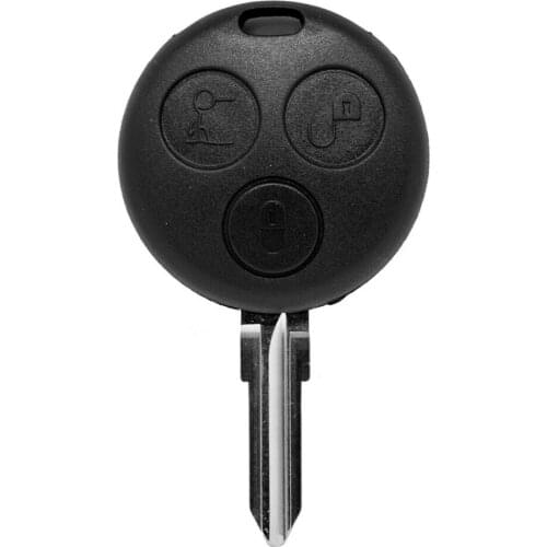 Replacement 3 Button 2Pcs Remote Key FOB Shell Repair Kit For Benz Smart Car Exterior Remote Key Case Accessories