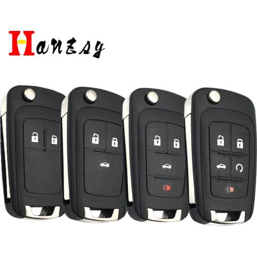 2 3 4 5 Buttons Flip Folding key Fob For Chevrolet cruze 2010 2012 2014 Impala Epica Replacement Car Remote key shell Cover