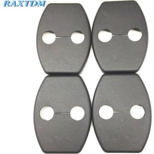 4pcs Car styling door lock buckle cover For Toyota Yari Highlander Prius Corolla Camry 06-11 Rav4 07-13 Reiz Vois 08-13