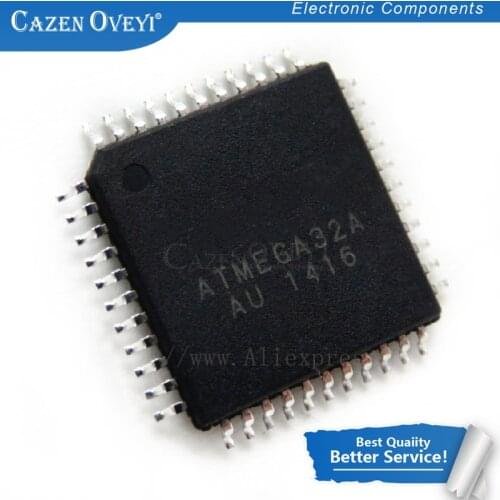 5pcs/lot ATMEGA32A-AU QFP ATMEGA32A ATMEGA32 TQFP-44 32A-AU In Stock