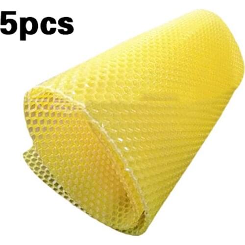 5Pcs Bee Nest Beekeeping Honeycomb Foundation BeesWax Frames Honey Hive Garden Equipment Tool NEW
