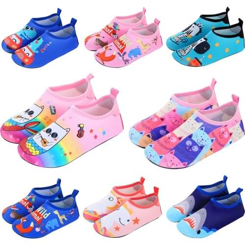 Barefoot Socks Kids Water Shoes Slipstop Shoes Slippers for the Sea Child Swimming Bathing Shoes Beach Booties Aquatic Sneaker