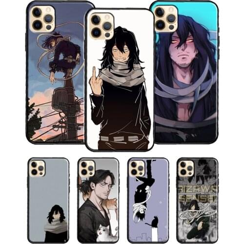 Aizawa Shouta My Hero Academia For iPhone 12 Pro Max Mini 7 8 Plus Phone Case For iPhone 11 Pro Max XS XR X SE 2020 Cover