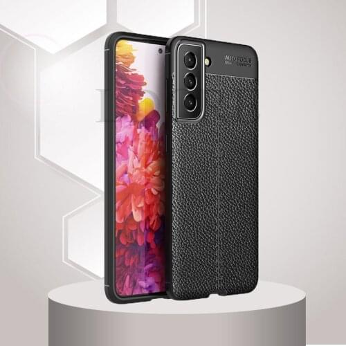 For Samsung Galaxy S21 FE Case Leather Texture Armor Pattern Case For Samsung Galaxy S21 FE Cover for Samsung Galaxy S21 FE S21