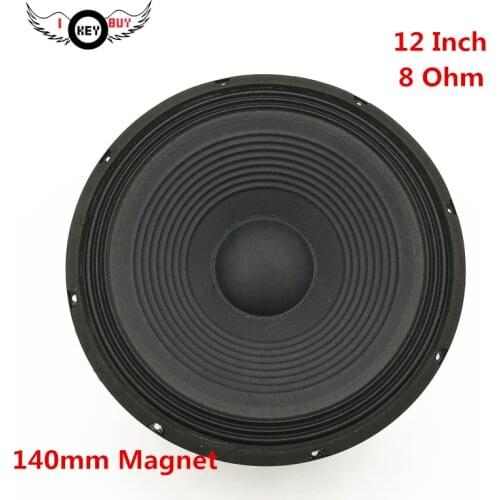 2021 New 12 Inch 8 Ohm Cloth Edge Full Frequency Woofer Speaker 305MM Thread Paper Cone Subwoofer Speaker for Home KTV Stage