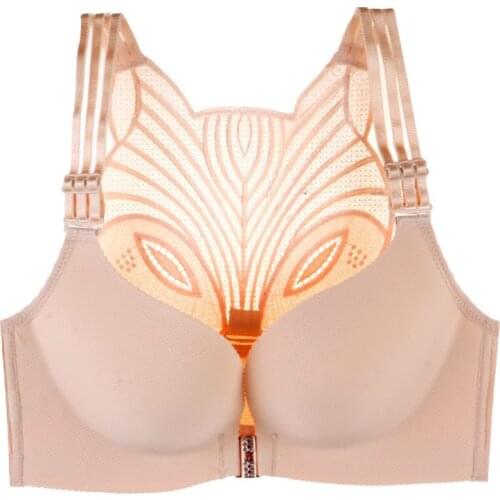 Women Sexy Bras Front closure Bralette Seamless Lingerie Thin Cup Sleeping Bra Plus Size Brassiere Intimates Underwear