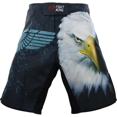 MMA fight sport short pants Mixed martial arts training fitness jiu-jitsu running Beach Thai boxing muscle men summer