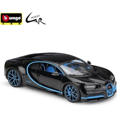 Bburago 1:18 Model Car Simulation Alloy Racing Metal Toy Car Children Toy Gift Collection Bugatti Chiron