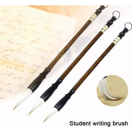 3PCS Writing Brush Watercolor Chinese Calligraphy Brush Set Painting Drawing Brushes for Students