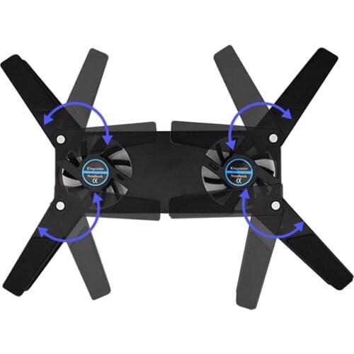 Laptop Cooler Portable USB Interface Cooling Pad Folding Radiator Efficient Computer Cooler