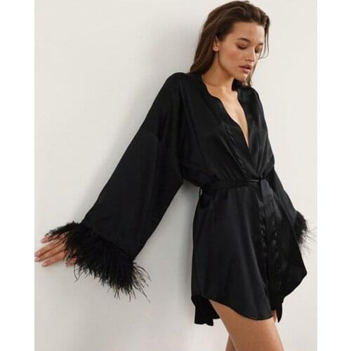 QWEEK Women's Bathrobes