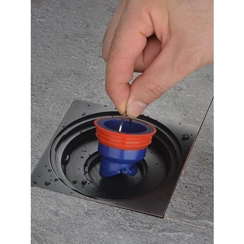 Floor Drain Core Anti-Odor Silicone Drainage Fast Drain Valve Universal Sink Drain Filter Bathroom Washbasin Drainer Pipe