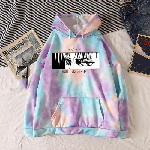 Attack on Titan Hoodie Manga Devil Eye Long Sleeve Hooded Sweatshirt Men Hoodies