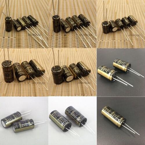 10pcs NEW ELNA SILMIC II Electrolytic Capacitors HiFi Audio 4.7uF/10uF/22uF/33uF/47uF/100uF/220uf 16V/25V/50V/63V